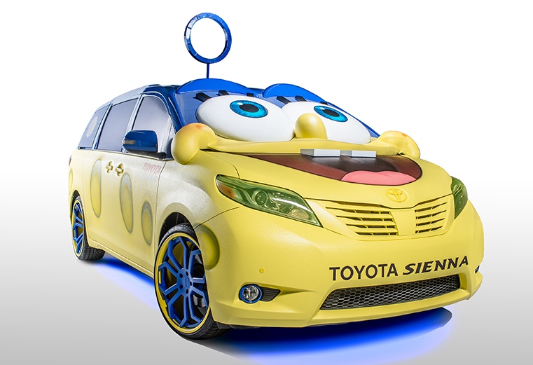Toyota Sienna Spongebob