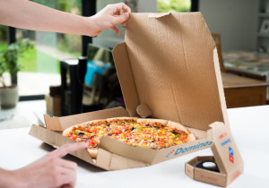 Domino's launches The Limited Edition Easy Order button allowing pizza lovers to order their favourite pizza straight to their door at the touch of a button.