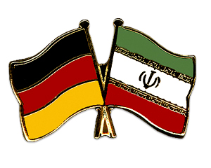 Freundschaftspins 22 mm: Deutschland - Iran