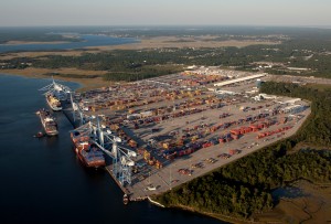 Aerial Photography: Port of Charleston