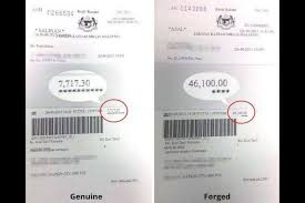 Fake customs receipts costing Malaysian Customs hundreds of millions in revenue