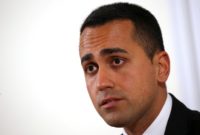 FILE PHOTO: FILE PHOTO: Anti-establishment 5-Star Movement Luigi Di Maio looks on during a news conference at the Foreign Press Club in Rome, Italy, March 13, 2018. REUTERS/Tony Gentile/File Photo