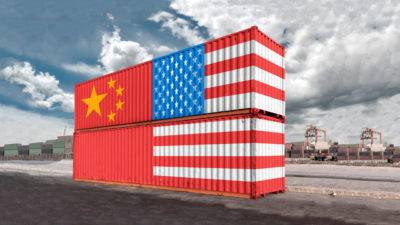 Donald Trump the campaigner talked tough on China: He threatened to slap tariffs of 45% on Chinese exports, and promised to label Beijing a "currency manipulator."

Full credit: Ian Berry/CNNMoney/Shutterstock