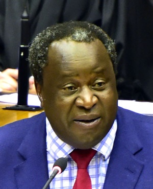 Minister of Finance Mr Tito Mboweni presenting his 2019 Budget Speech during the Plenary of the National Assembly , 20 February 2019. Parliament, Cape Town. Elmond Jiyane, GCIS