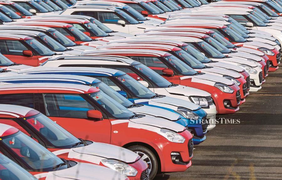 New automobiles manufactured by Suzuki Motor Corp. stand on the dockside in Grimsby, U.K., on Friday, March 8, 2019. Demand for automobile in Europe fizzled late in 2018 due to a combination of emissions-testing bottlenecks and economic headwinds, signaling an abrupt end to years of robust growth. Photographer: Darren Staples/Bloomberg