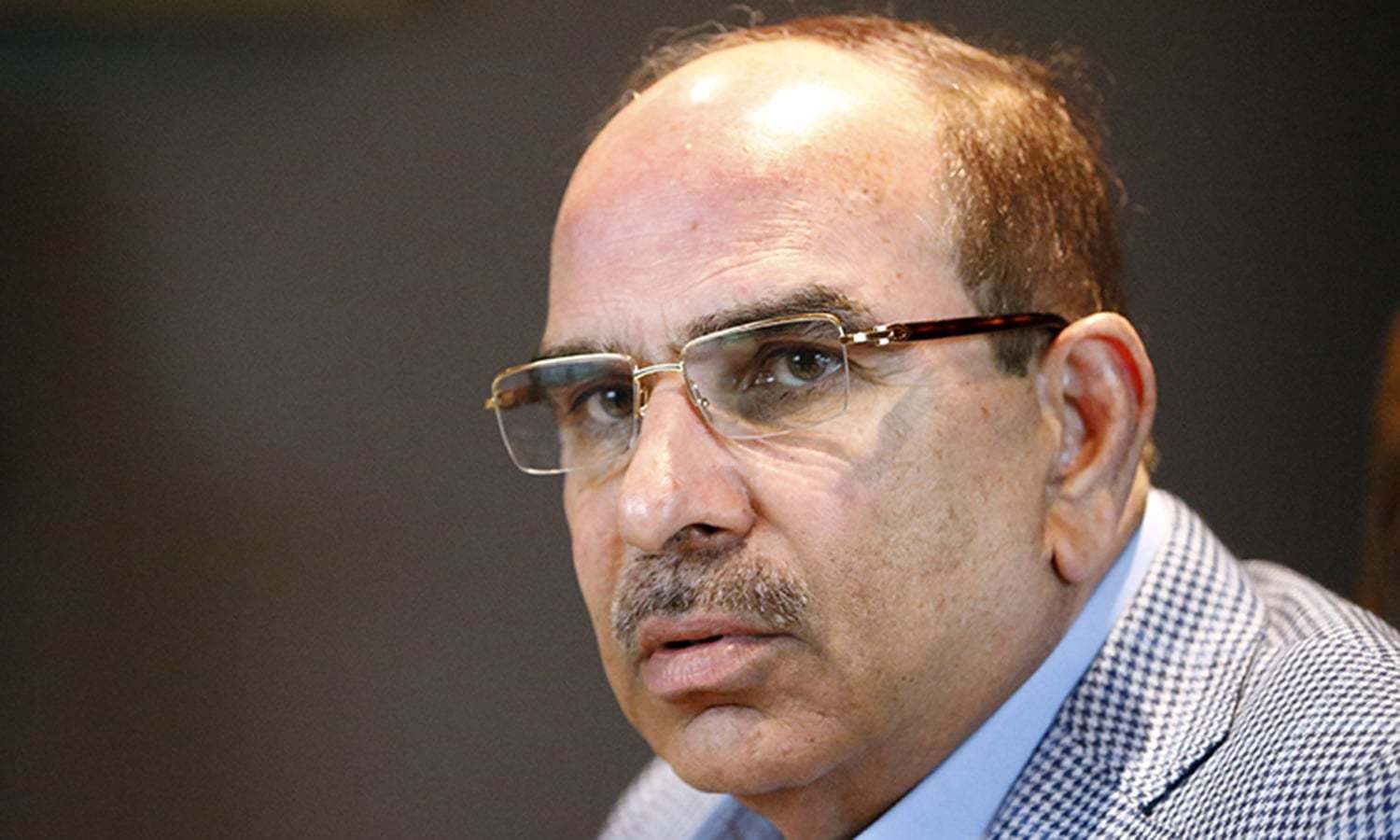 Pakistani property developer Malik Riaz Hussain speaks with a Reuters correspondent during an interview at his office in Bahria Town on the outskirts of Islamabad, Pakistan March 10, 2016. To match Interview PAKISTAN-PROPERTY/TYCOON     REUTERS/Caren Firouz