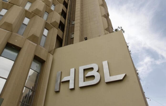 FILE PHOTO: The Habib Bank Limited (HBL) logo is seen on the head office building in Karachi, Pakistan, April 18, 2016. REUTERS/Akhtar Soomro/File Photo