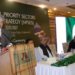 APP06-190822
ISLAMABAD: August 19– Federal Minister for Commerce Syed Naveed Qamar addressing at a launching ceremony of the National Priority Sectors Export Strategy at local hotel in Federal Capital. APP Photo by Umar Qayyum