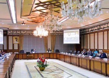 APP51-281022
ISLAMABAD: October28 - Federal Minister for Finance and Revenue Senator Mohammad Ishaq Dar presides over the meeting of the Economic Coordination Committee (ECC) of the Cabinet. APP/ABB