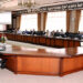 APP33-100423
ISLAMABAD: April 10 – Federal Minister for Finance and Revenue Senator Mohammad Ishaq Dar presided over the meeting of the Economic Coordination Committee (ECC) of the Cabinet. APP/MAF/FHA
