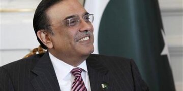 Pakistan's President Asif Ali Zardari is seen during a meeting with his Turkish counterpart Abdullah Gul (not pictured) in Istanbul November 1, 2011.   REUTERS/Murad Sezer