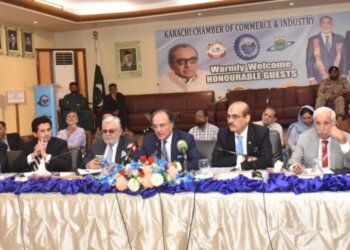 Federal Minister for Finance & Revenue Mr. Muhammad Aurangzeb held a meeting with the members of Karachi Chamber of Commerce and Industry (KCCI) in Karachi on 30th July 2024.