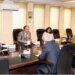 Federal Minister for Finance & Revenue Senator Muhammad Aurangzeb in a meeting with the representatives of Rice Exporters Association of Pakistan (REAP) in Islamabad on 10th July, 2024.