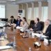 APP10-290824
ISLAMABAD: August 29 – Federal Minister for Finance and Revenue Senator Muhammad Aurangzeb chairing a review meeting with representatives from Joint Venture Investment Companies, including Pak-Brunei Investment Company Limited (PBICL) and Saudi-Pak Industrial and Agricultural Investment Company (SPI&AIC). APP/TZD