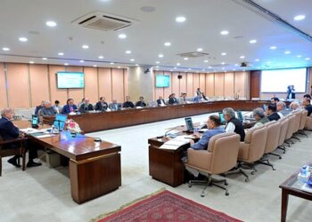 APP40-020824
ISLAMABAD: August 02 - Prime Minister Muhammad Shehbaz Sharif chairs a meeting of the Federal Cabinet. APP/MAF/FHA