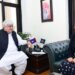 APP71-281024
ISLAMABAD: October 28 - The Country Director Asian Development Bank (ADB) Ms. Emma Fan called on Chairman FBR Mr. Rashid Mahmood Lagrial today at Federal Board of Revenue Headquarters. APP/TZD/FHA