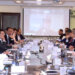 APP46-031024
ISLAMABAD: October 03-Federal Minister for Finance and Revenue Senator Muhammad Aurangzeb chaired the meeting of the Economic Coordination Committee (ECC) at the Finance Division in Federal Capital. APP/ABB/SSH