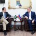 Islamabad: Federal Minister for Economic Affairs Ahad Cheema in meeting with Ambassador of Azerbaijan H.E Khazar Farhadov on October 31, 2024