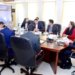 Federal Minister for Finance and Revenue, Senator Muhammad Aurangzeb, chairing a meeting of the PMs Committee on IT Export Remittances at Finance Division in Islamabad on January 27, 2025.