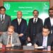 Islamabad: January 14, 2025: Jamil Ahmad Qureshi, Secretary SIFC, and Malik Ahmad Khan, CEO of P3A, signing a Memorandum of Understanding (MoU) today to enhance collaboration on the development of the Invest Pakistan project.