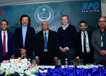 Special Assistant to the Prime minister for industries and production Haroon Akhtar khan invited as chief guest in Opening Session of International Workshop on Salt Mining Held in Islamabad.